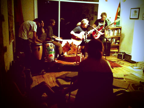 Last night at Asheville's Kava Bar