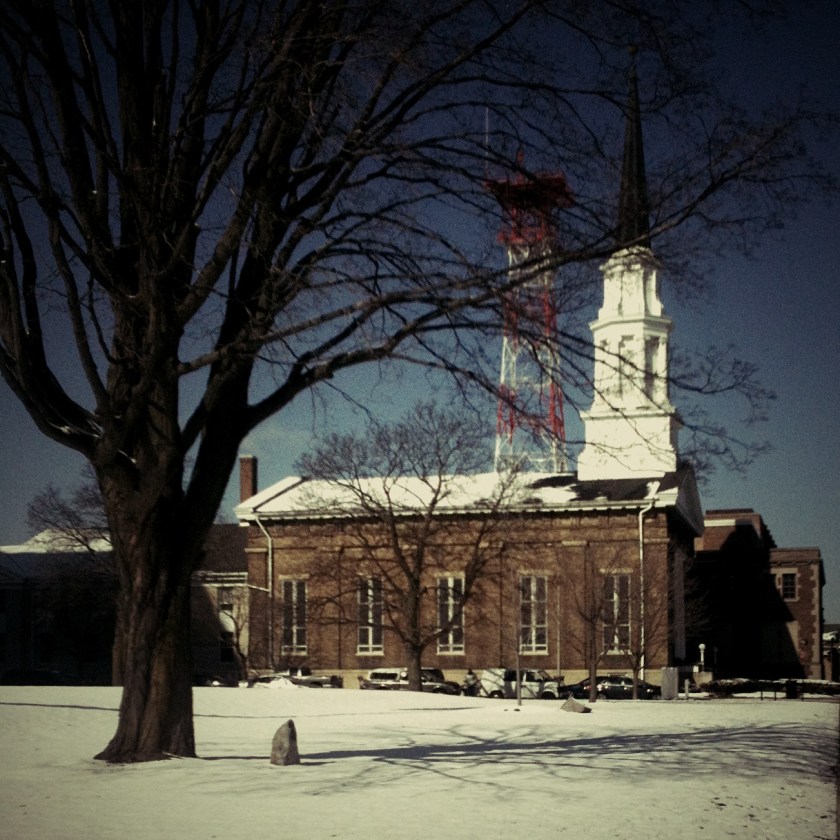 The week before Easter - a light snow